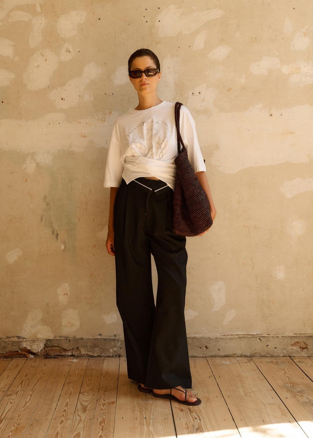 CLUB L'AVENIR Alaya trousers black