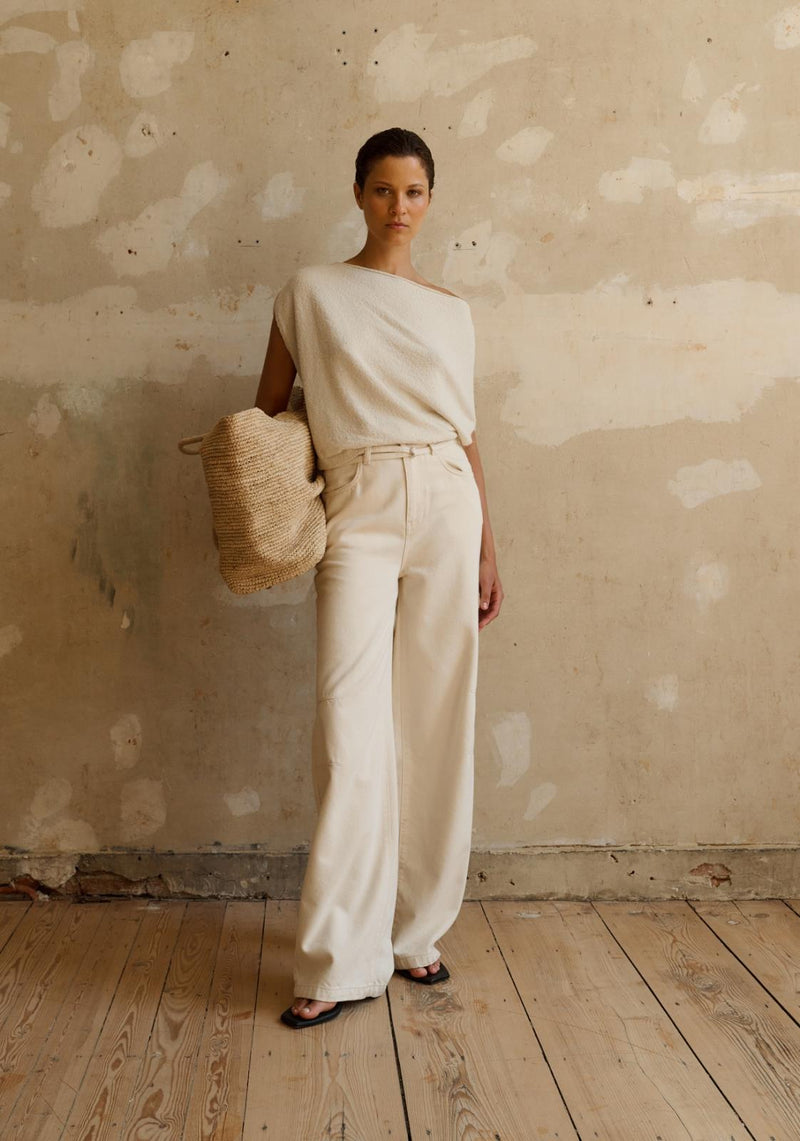 CLUB L'AVENIR Azai top ecru