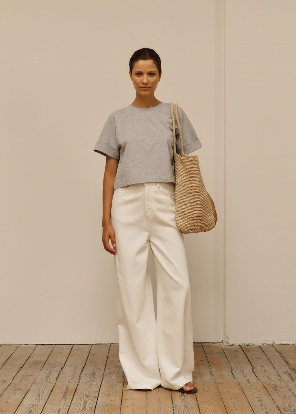 CLUB L'AVENIR Ravina jeans off white