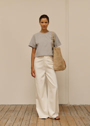 CLUB L'AVENIR Ravina jeans off white