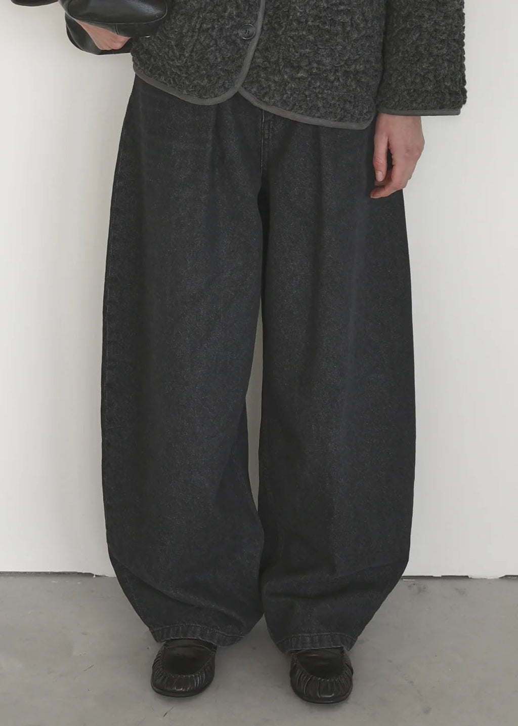 CLUB L'AVENIR Yoes jeans washed antracite