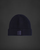 EXTRA FINE MERINO WOOL LOGO BEANIE