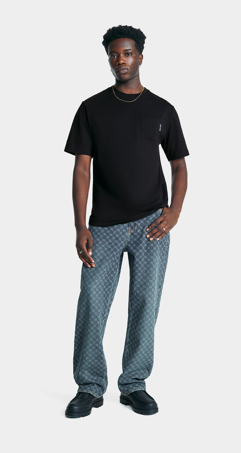 AMBA MONOGRAM JEANS