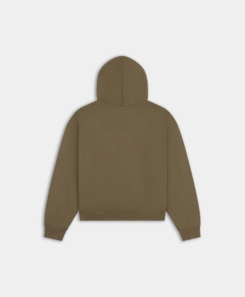 DAILY PAPER Boxy zip up hoodie army green