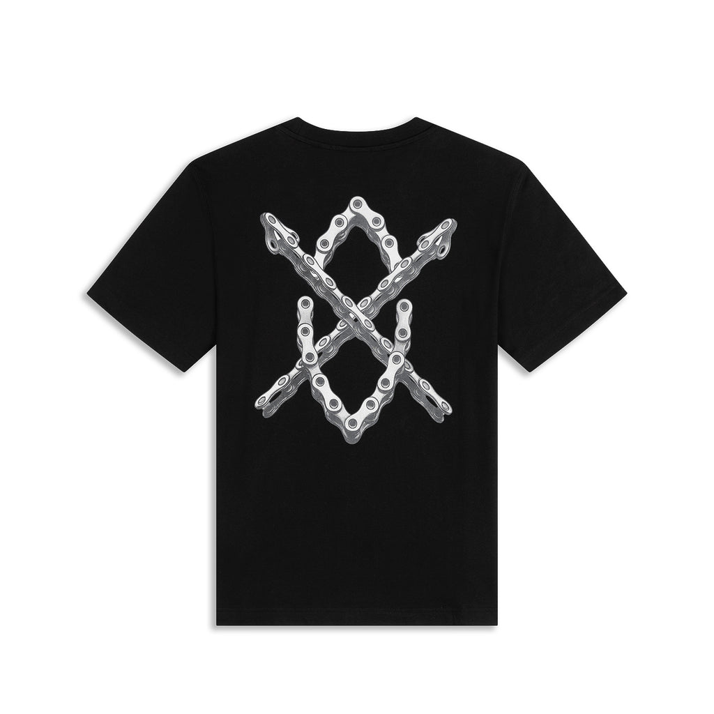 DAILY PAPER Chain shield t-shirt black