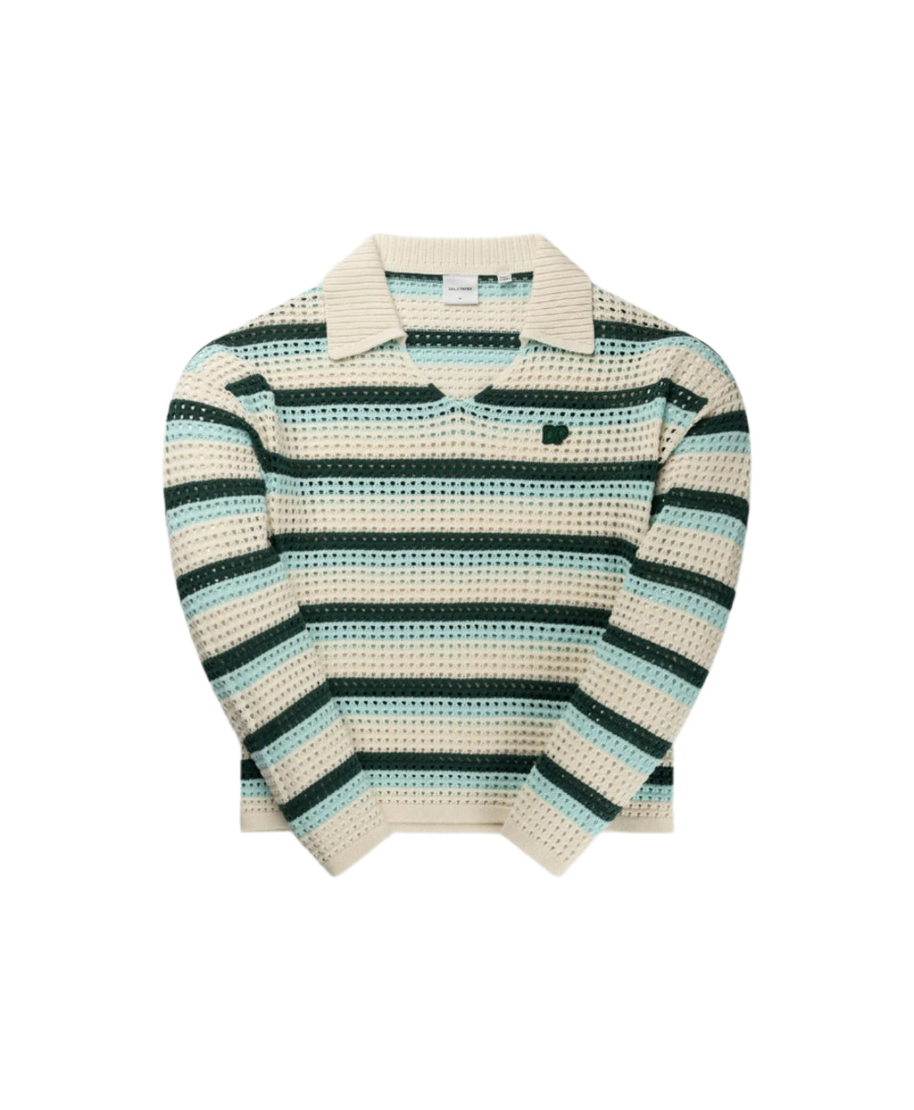 CROCHET V-NECK SWEATER