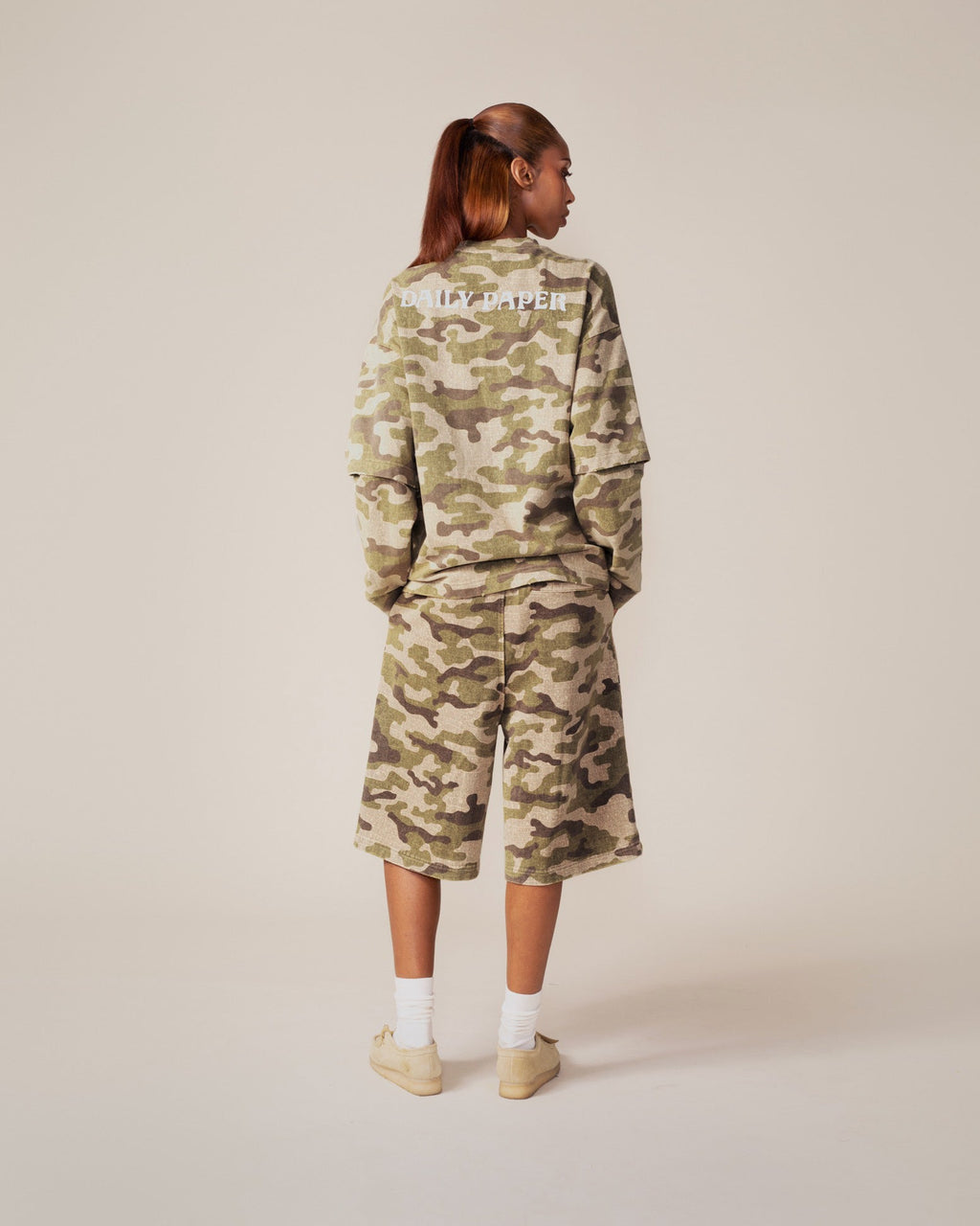 LAYERED CAMO TEE