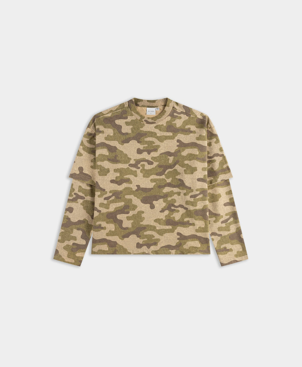 LAYERED CAMO TEE