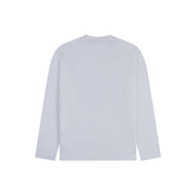 DAILY PAPER Metallic sticker LS t-shirt white