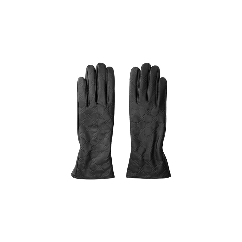 MONOGRAM LEATHER GLOVES