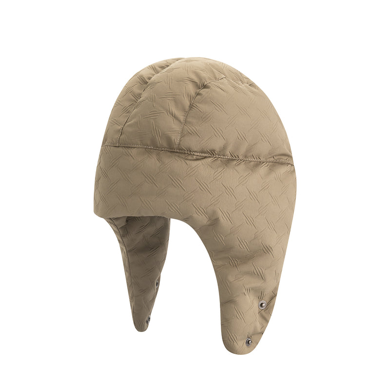 DAILY PAPER Padded sealed monogram hat stone grey