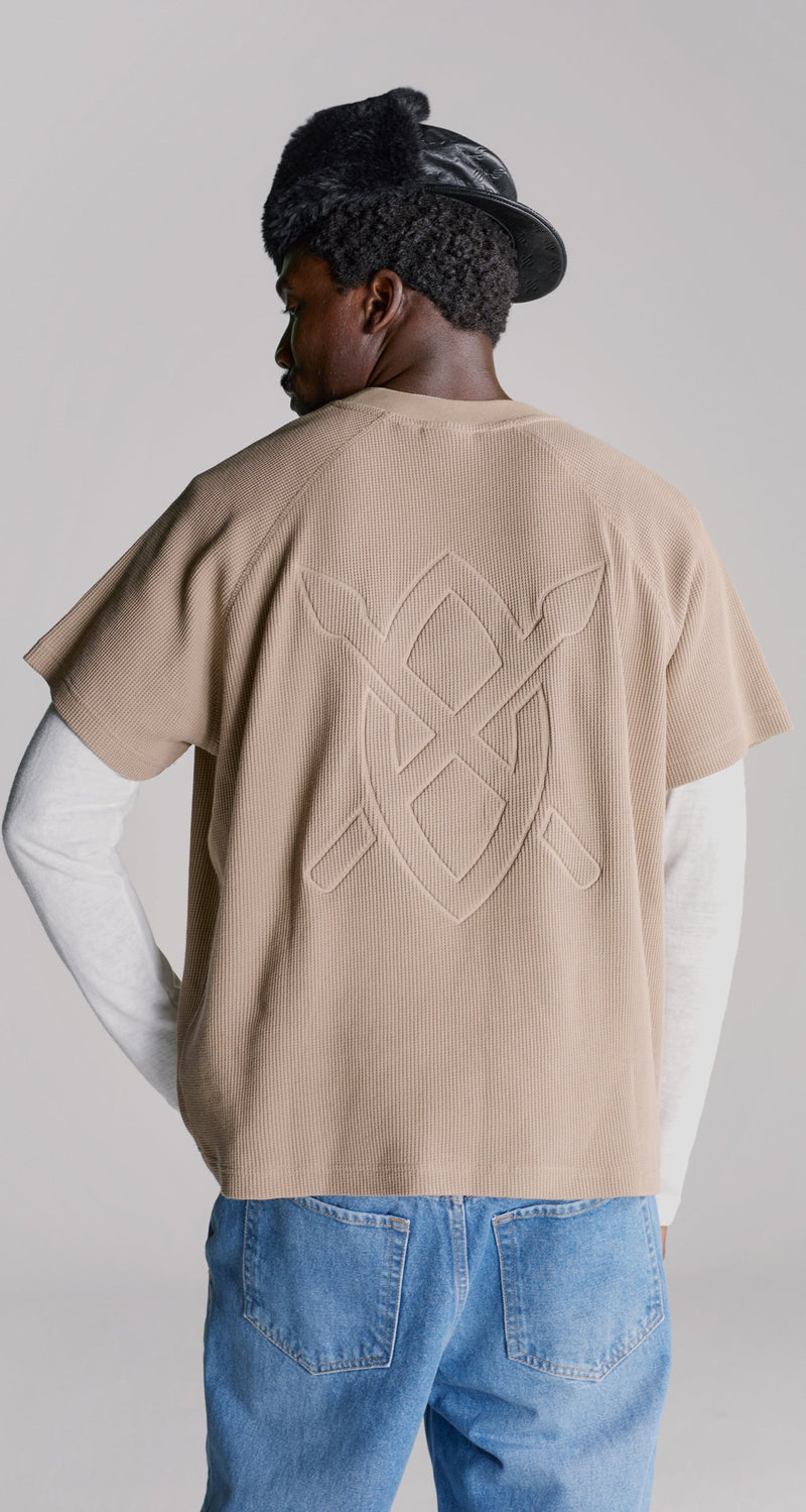 WAFFLE BOXY SS T-SHIRT