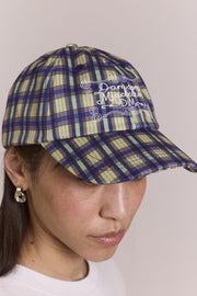 DAMSON MADDER Damson Madder cap tomboy check blue