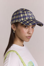 DAMSON MADDER Damson Madder cap tomboy check blue
