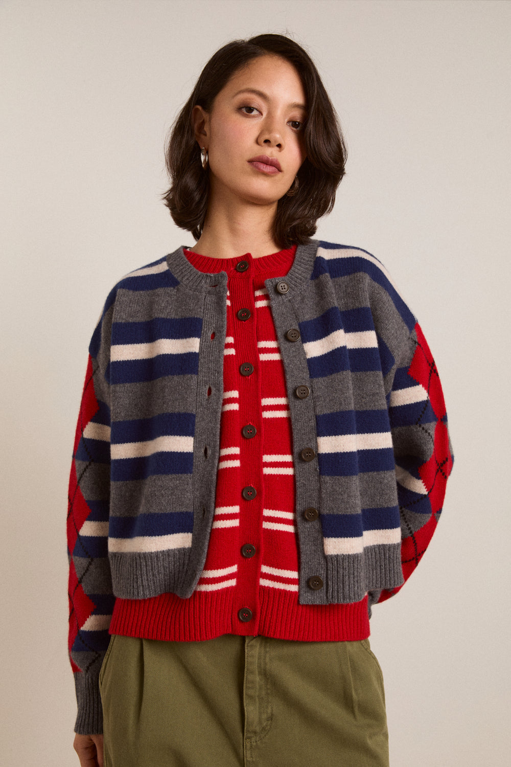 DAMSON MADDER Didi merino wool cardigan