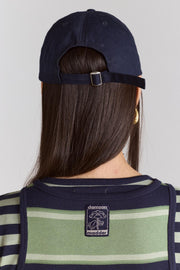 DAMSON MADDER DM Flower cap navy blue