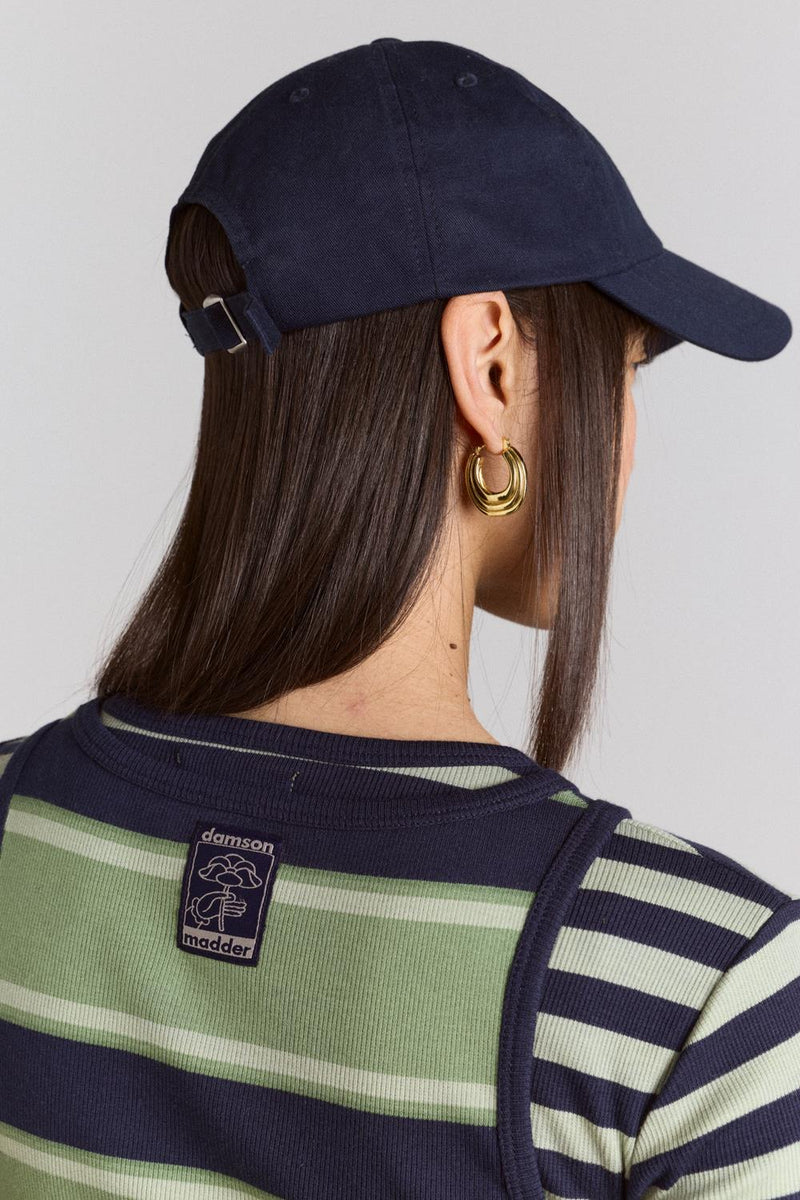 DAMSON MADDER DM Flower cap navy blue