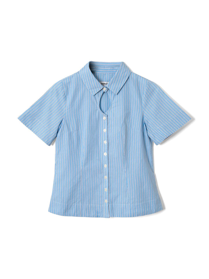 DAMSON MADDER Ebba shirt blue stripe