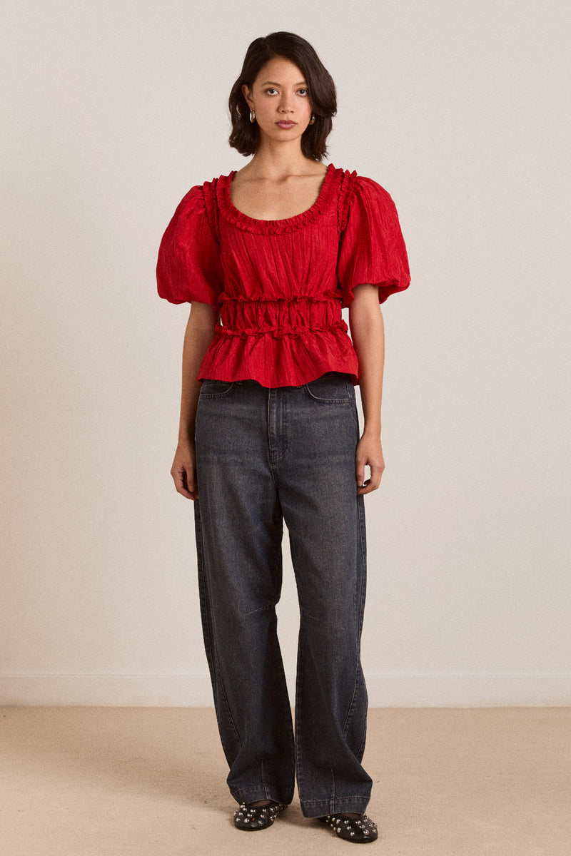 DAMSON MADDER Everly ruffle blouse