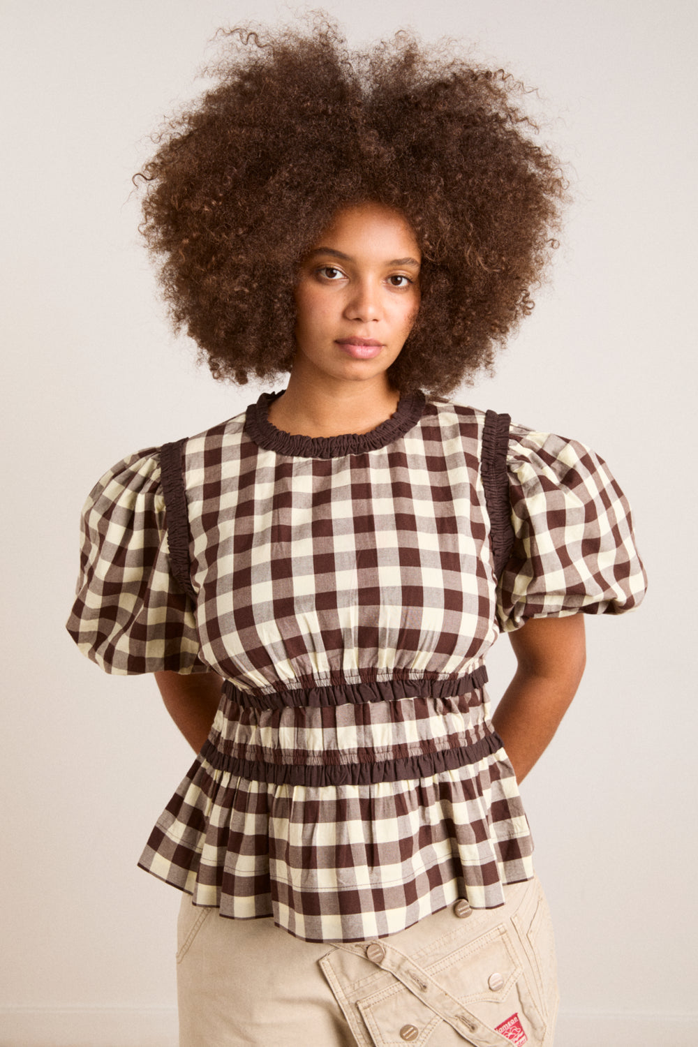 DAMSON MADDER Everly ruffle blouse