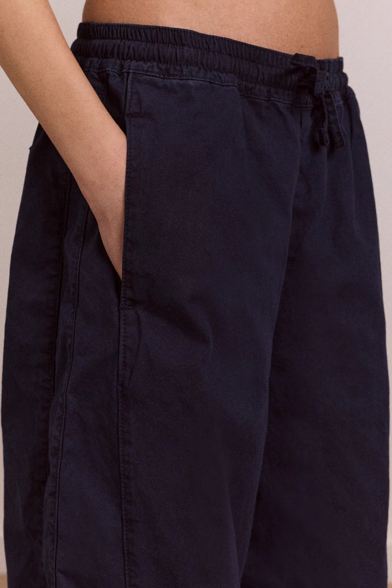 DAMSON MADDER Felix twill trousers navy