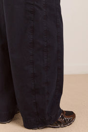 DAMSON MADDER Felix twill trousers navy