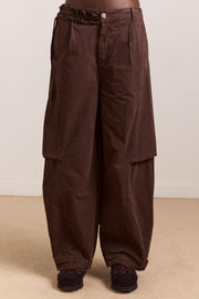 DAMSON MADDER Liv trouser coffee bean brown