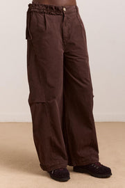 DAMSON MADDER Liv trouser coffee bean brown