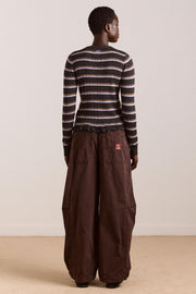 DAMSON MADDER Liv trouser coffee bean brown