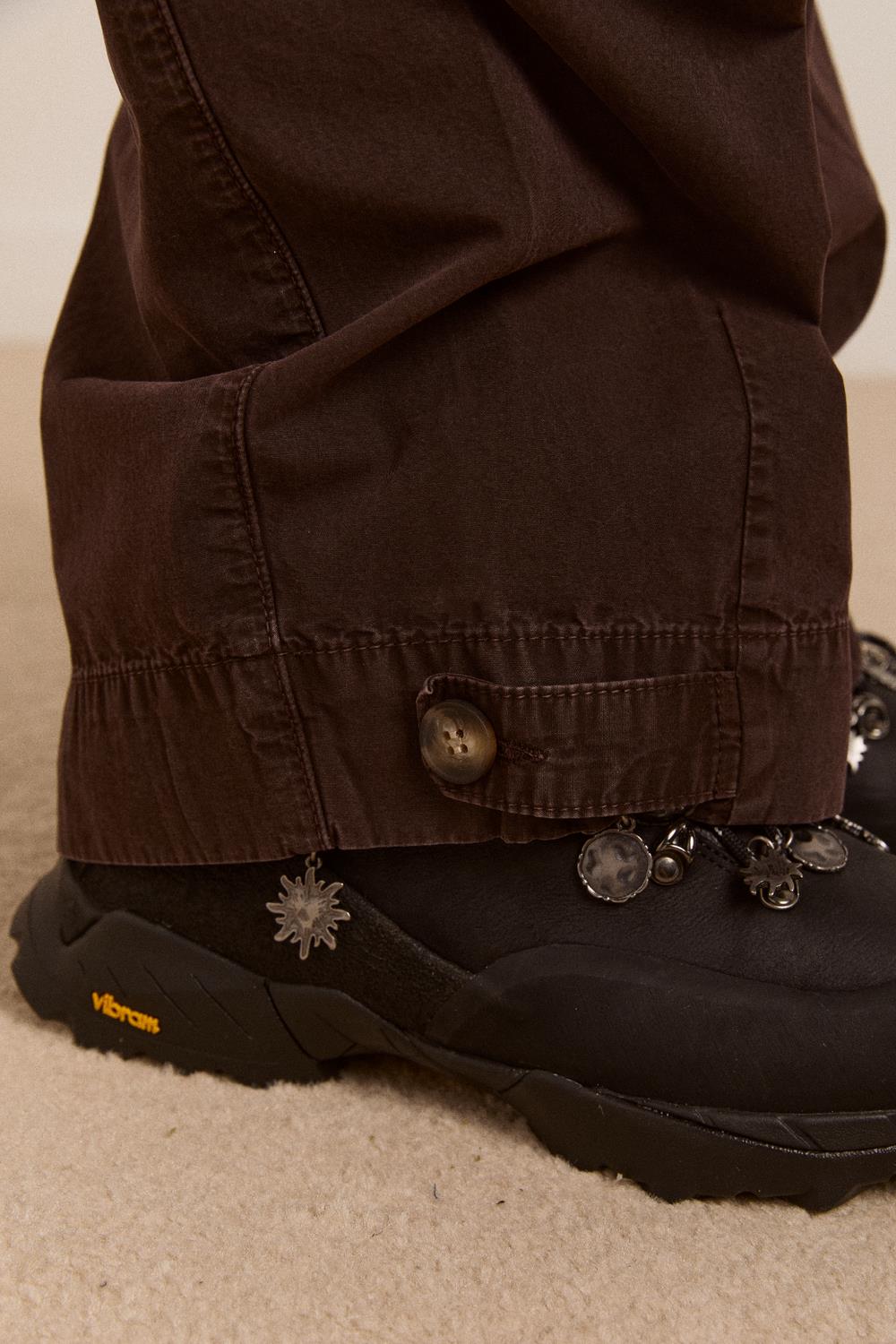 DAMSON MADDER Liv trouser coffee bean brown