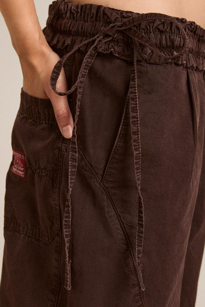 DAMSON MADDER Liv trouser coffee bean brown