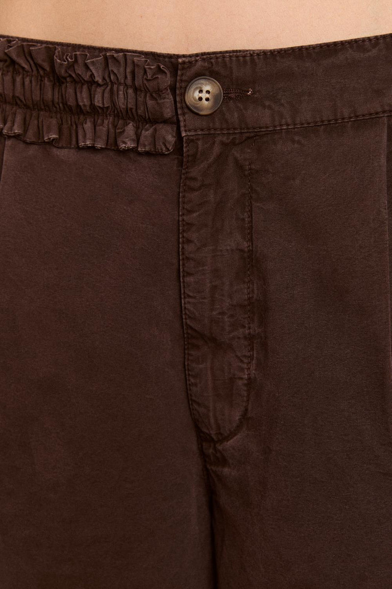 DAMSON MADDER Liv trouser coffee bean brown