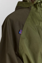 DAMSON MADDER Logan raincoat forest green