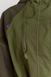 DAMSON MADDER Logan raincoat forest green
