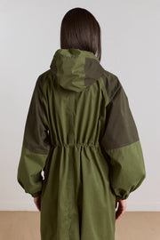 DAMSON MADDER Logan raincoat forest green