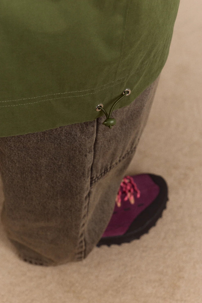 DAMSON MADDER Logan raincoat forest green