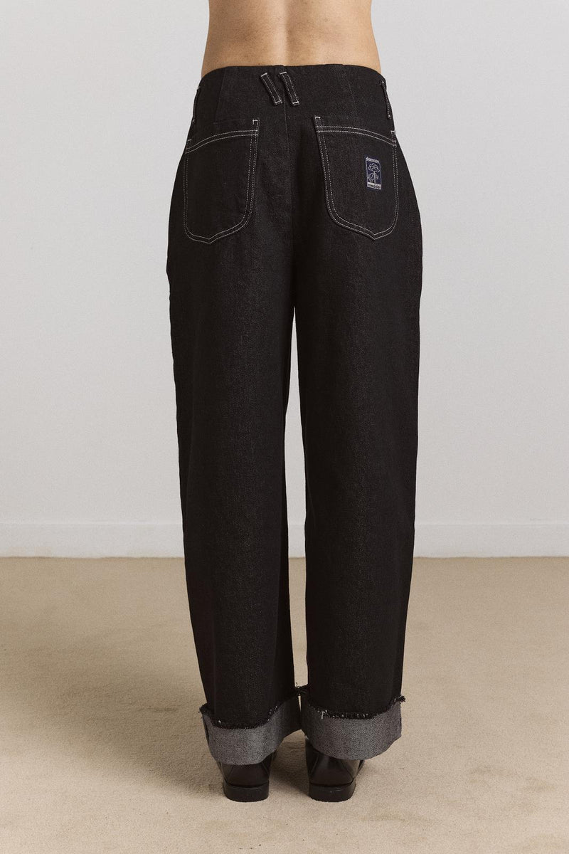 DAMSON MADDER Loose fit Pascal jeans black