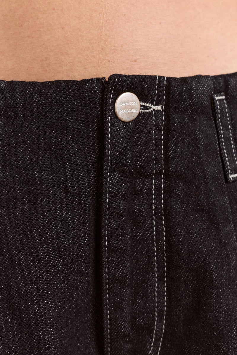 DAMSON MADDER Loose fit Pascal jeans black