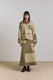 DAMSON MADDER Marcella barn jacket reversible multicolor