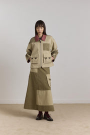 DAMSON MADDER Marcella barn jacket reversible multicolor