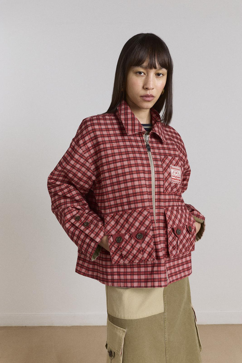 DAMSON MADDER Marcella barn jacket reversible multicolor