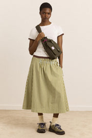 DAMSON MADDER Matilda cross body bag dark green