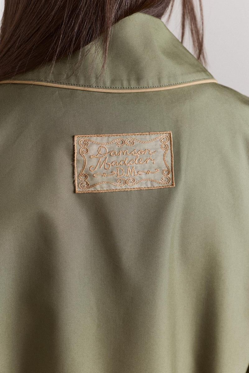 DAMSON MADDER Myrtle trench khaki green
