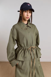 DAMSON MADDER Myrtle trench khaki green