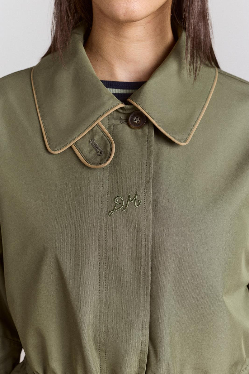 DAMSON MADDER Myrtle trench khaki green