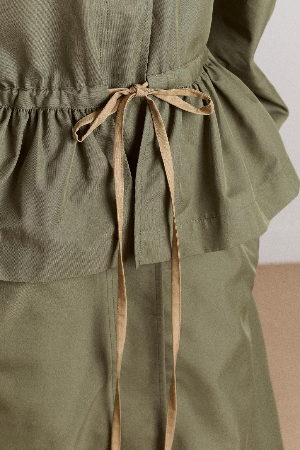 DAMSON MADDER Myrtle trench khaki green