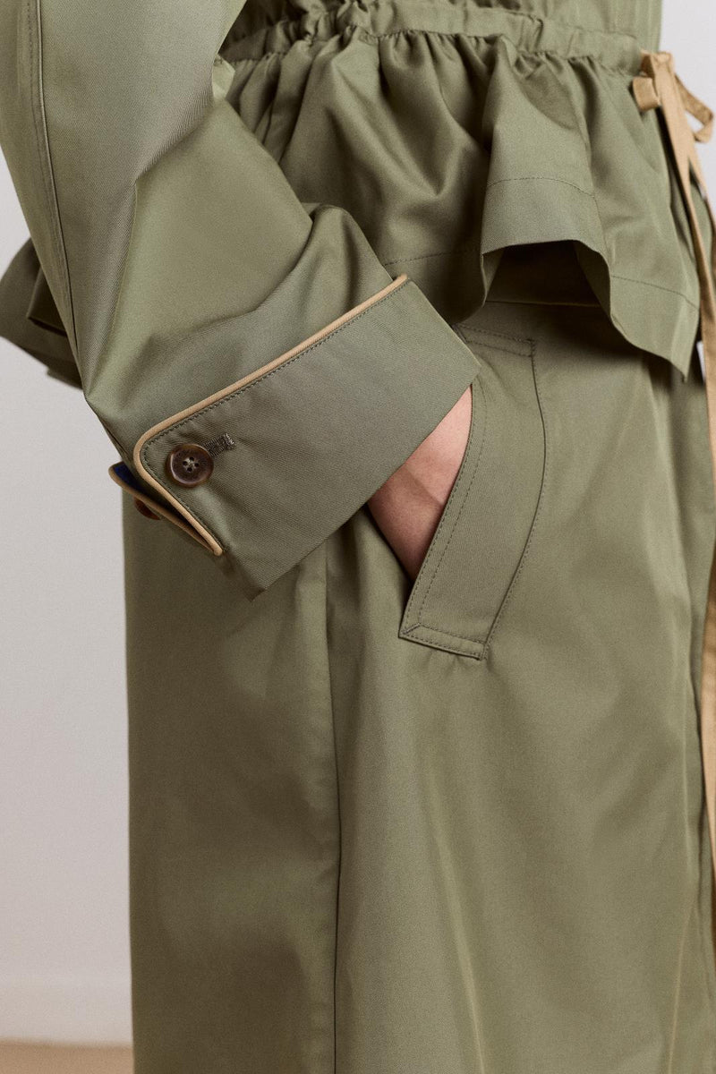 DAMSON MADDER Myrtle trench khaki green