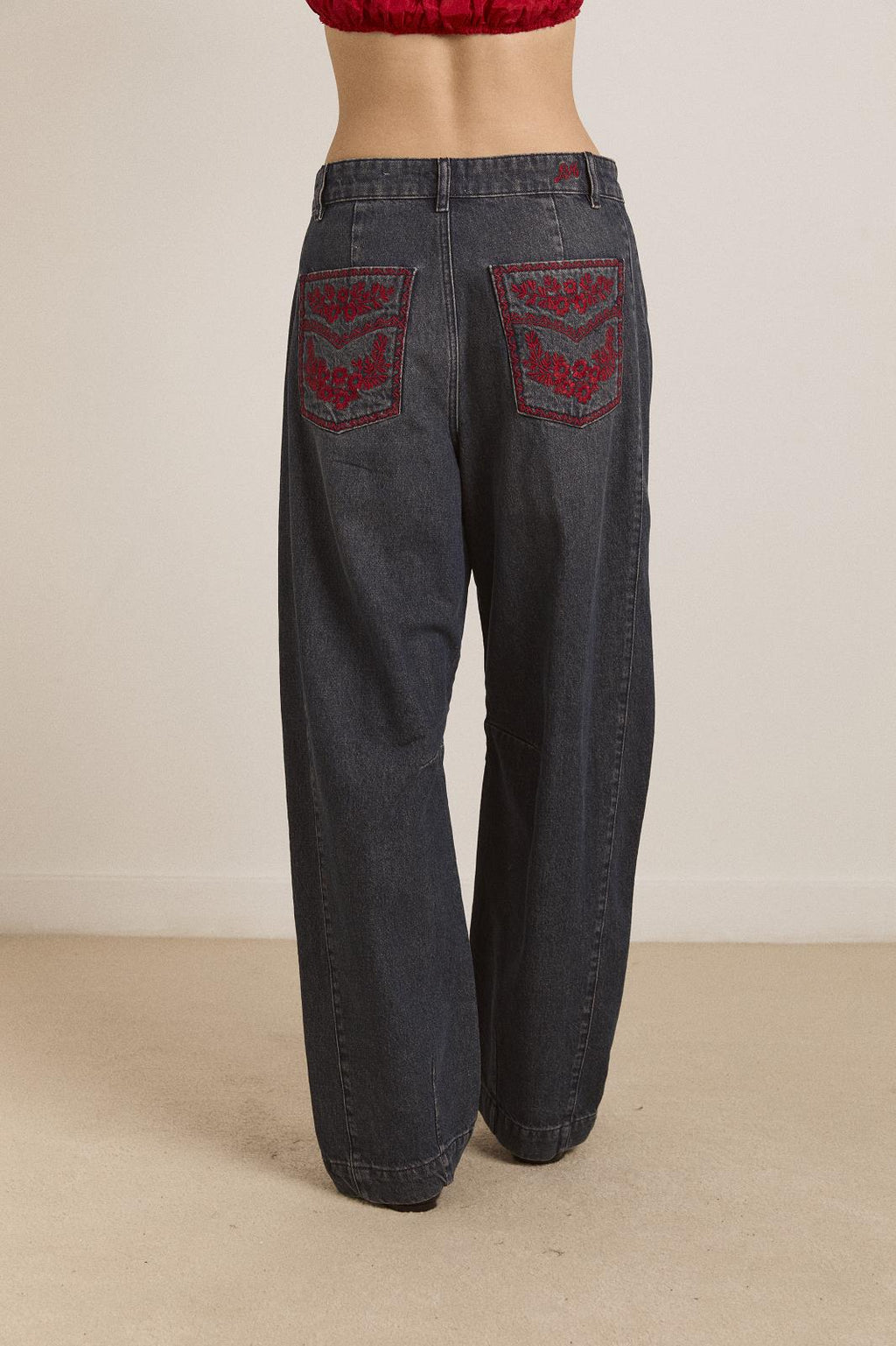 DAMSON MADDER Neve jean harbour wash blue