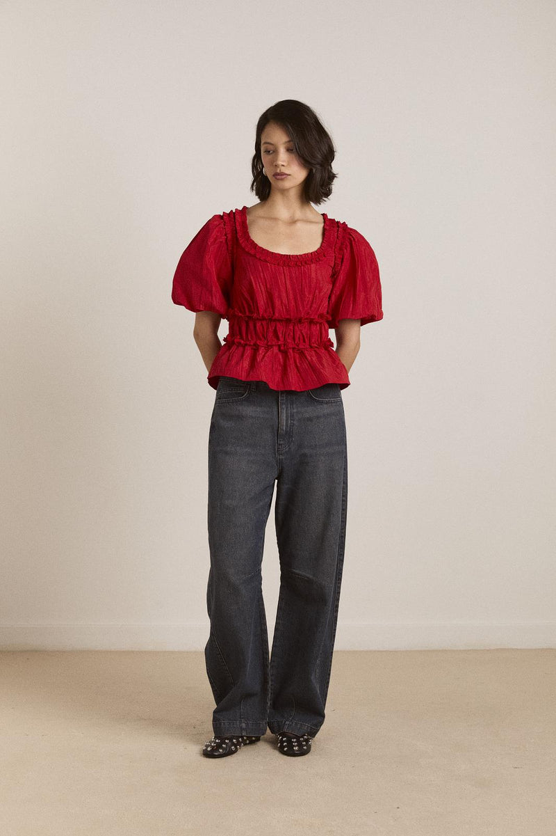 DAMSON MADDER Neve jean harbour wash blue