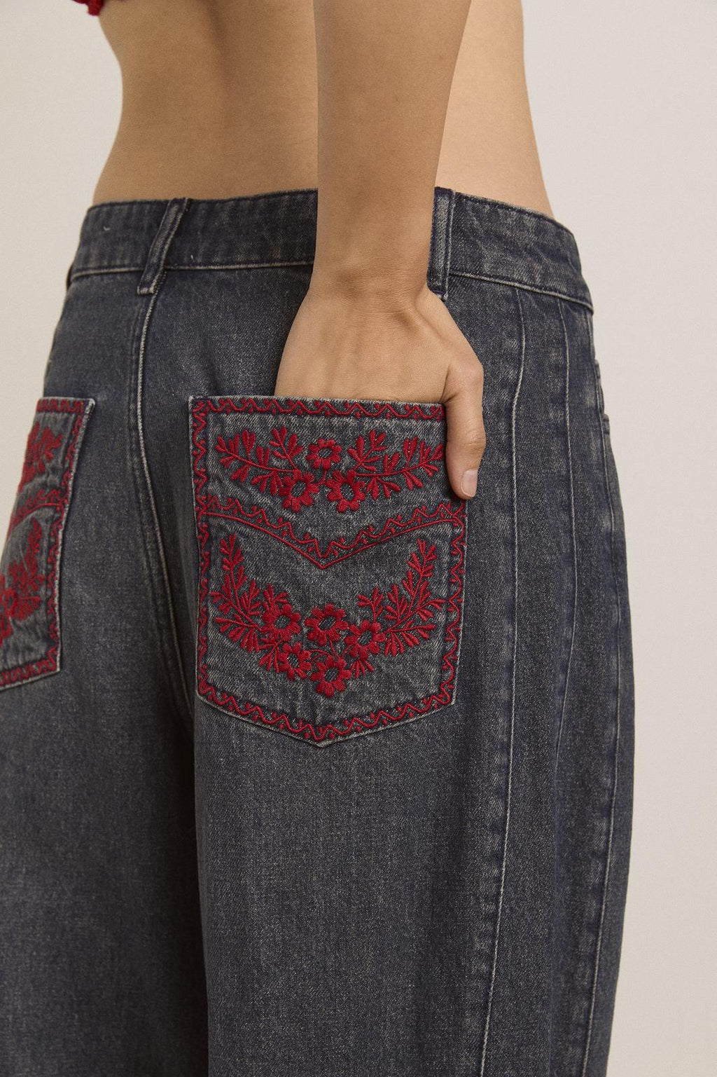 DAMSON MADDER Neve jean harbour wash blue